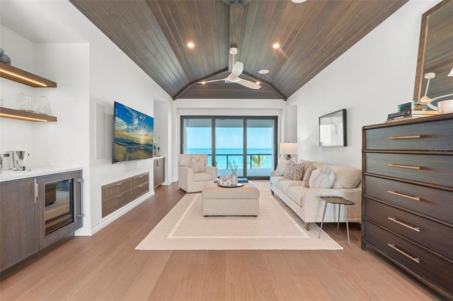 Furnished interior view inside a new home in , Sarasota (Image 37).