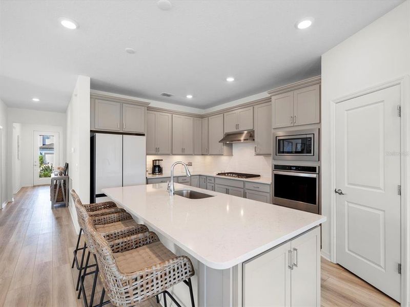 Furnished interior view inside a new home in , Land O' Lakes (Image 16).