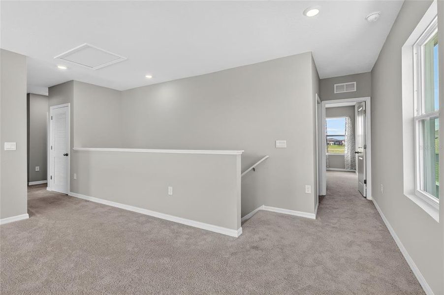 Spacious, unfurnished interior of a new home in Epperson, Wesley Chapel (Image 60). Spacious, unfurnished interior of a new home in Epperson, Wesley Chapel (Image 60).
