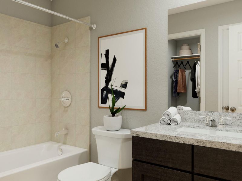 Photos are a representation of the floor plan. Options and interior selections will vary.
