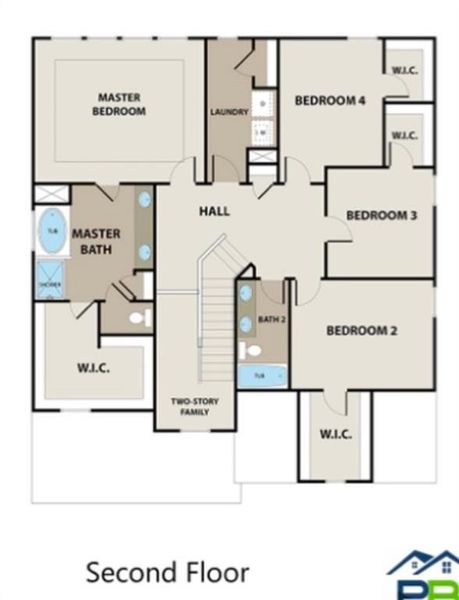 2D floor plan layout of this home in , Gray, GA (Image 4). 2D floor plan layout of this home in , Gray, GA (Image 4).