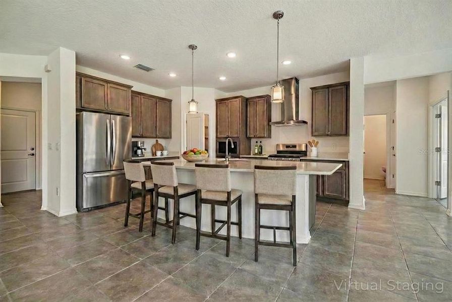 Furnished interior view inside a new home in Cascades at Southern Hills, Brooksville (Image 4).