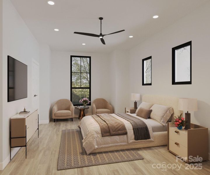 Furnished interior view inside a new home in , Charlotte (Image 4). Furnished interior view inside a new home in , Charlotte (Image 4).