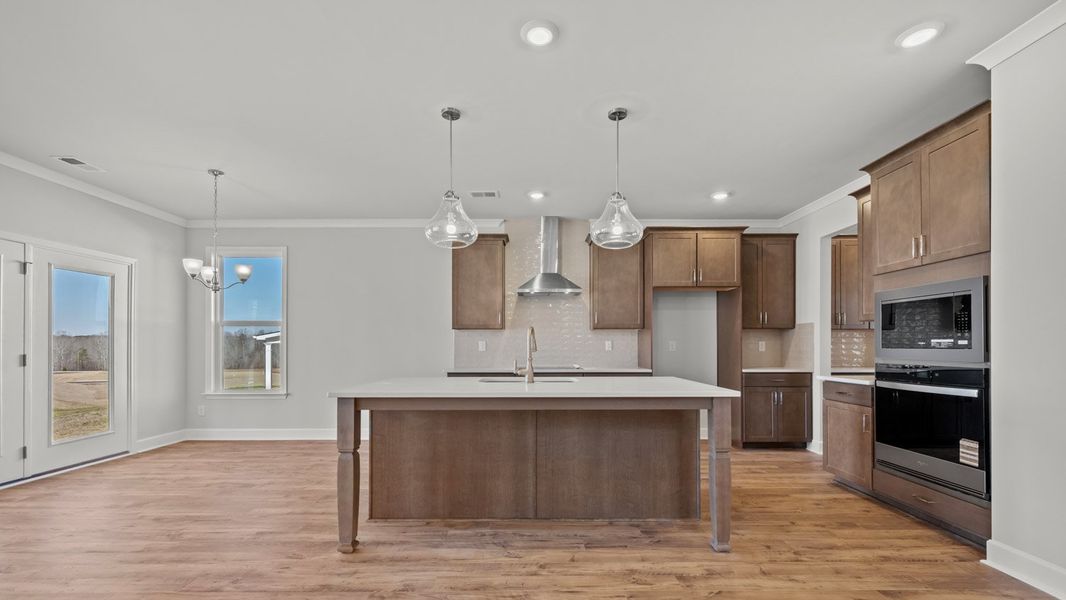 Representative furnished interior of a home built from the Summit by D.R. Horton in Heritage Pointe, Senoia (Image 4).