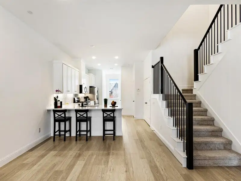 Furnished interior view inside a new home in , Grand Prairie (Image 17).