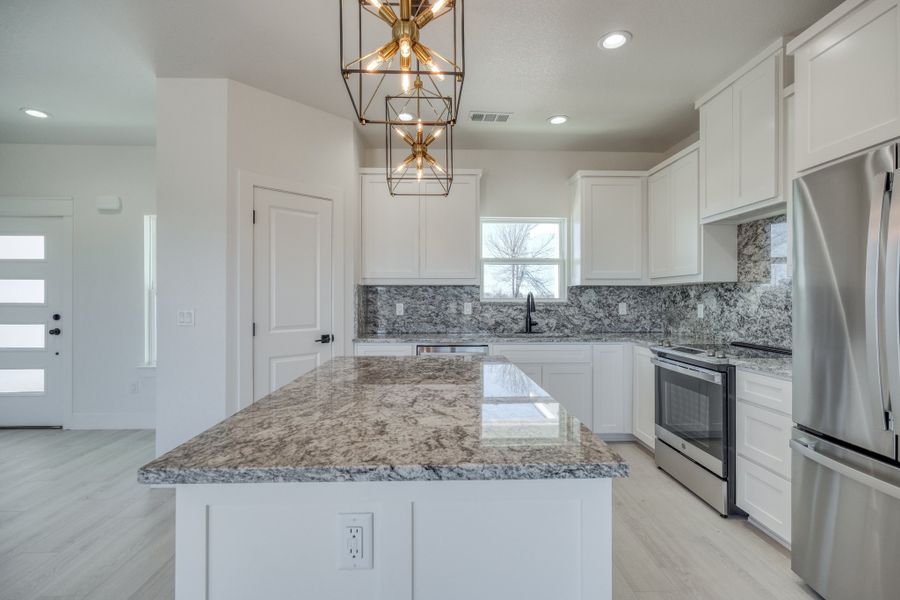 Representative furnished interior of a home built from the Lucas by Zeal Home Builders in Echo Grove, Poolville (Image 95).