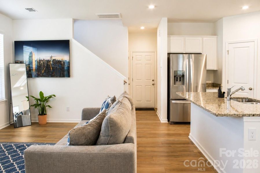 Furnished interior view inside a new home in Autumn Park, Concord (Image 12).