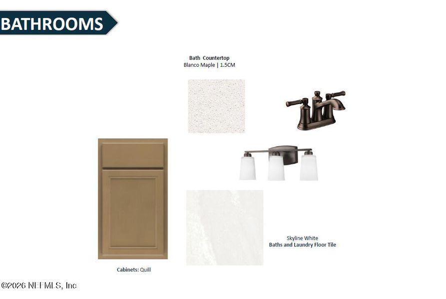 Sample of building materials used in homes in Seminole Palms, Palm Coast (Image 22).