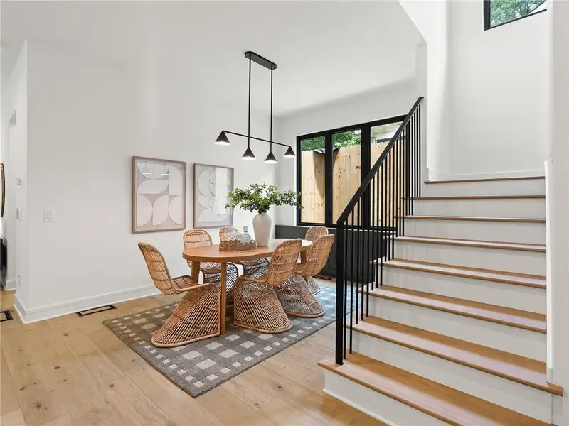 Furnished interior view inside a new home in , Decatur (Image 5).
