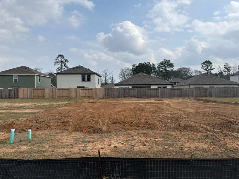 Site preparation for new homesites in Crockett Meadows, Conroe (Image 20).