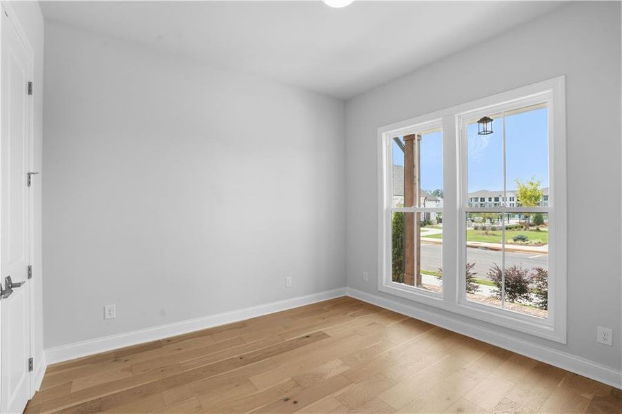Spacious, unfurnished interior of a new home in Promenade at Sawnee Village, Cumming (Image 21). Spacious, unfurnished interior of a new home in Promenade at Sawnee Village, Cumming (Image 21).