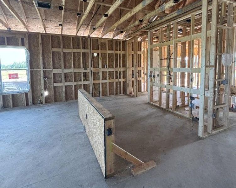 In-progress construction of a new home in Ardisia Park Estate, New Smyrna Beach, FL (Image 34).