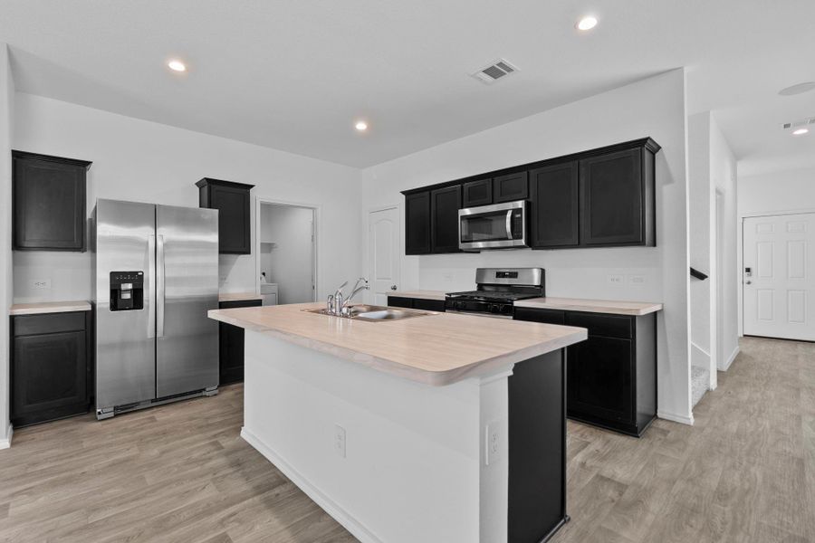 Furnished interior view inside a new home in Presswoods, Splendora (Image 8).