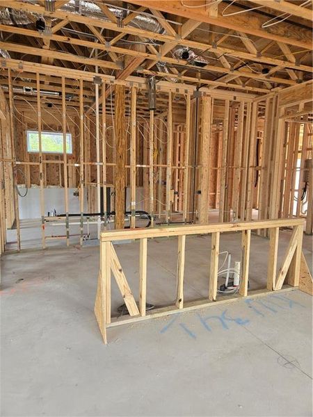 In-progress construction of a new home in Ashbury Commons, Powder Springs, GA (Image 4).