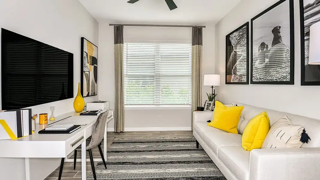 Furnished interior view inside a new home in Firethorn, Parrish (Image 11).