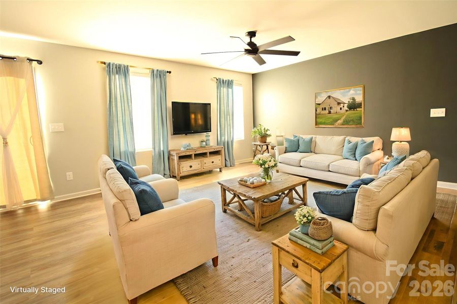 Furnished interior view inside a new home in , Shelby (Image 7).