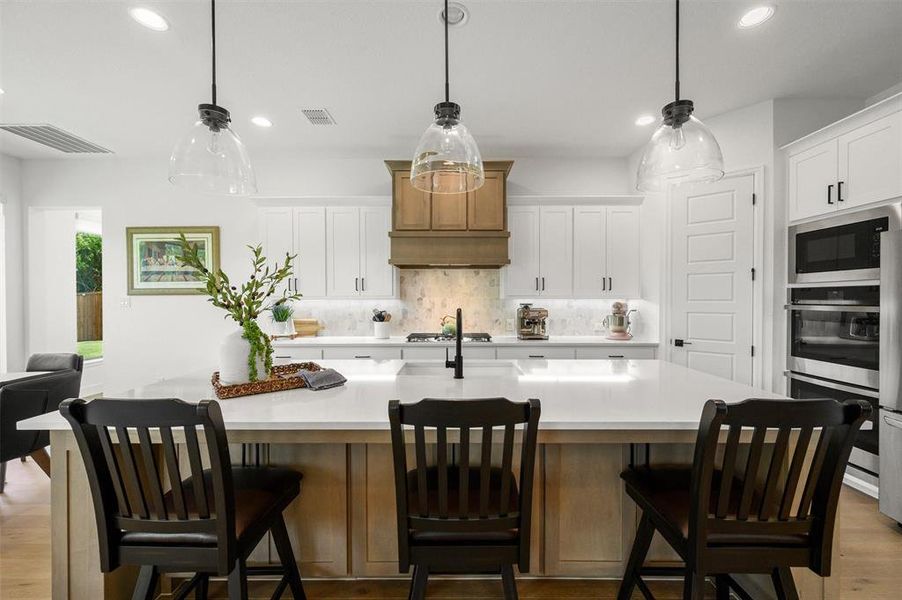 Furnished interior view inside a new home in Sonoma Verde, McLendon-Chisholm (Image 11).