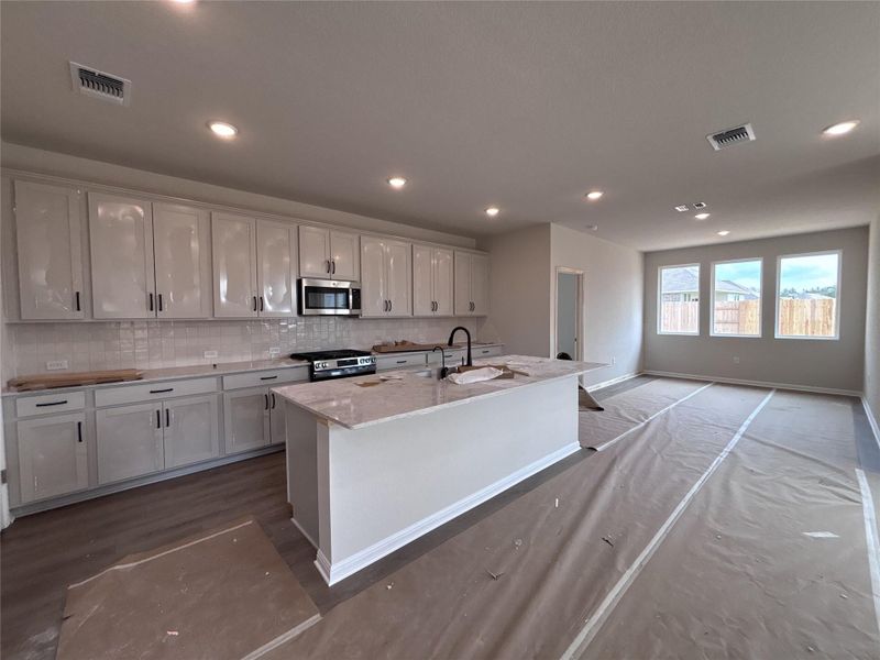 In-progress construction of a new home in The Colony, Bastrop, TX (Image 25).