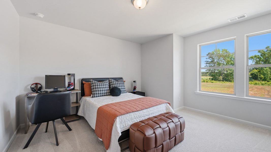 Representative furnished interior of a home built from the Stonefield - Side Entry by DRB Homes in Brighton, Locust Grove (Image 31).