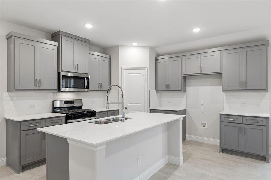 Furnished interior view inside a new home in Sicily, Princeton (Image 7).