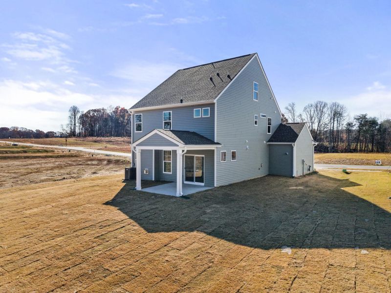 Exterior details and patio area of a home in Monterra, Kernersville (Image 4). Exterior details and patio area of a home in Monterra, Kernersville (Image 4).