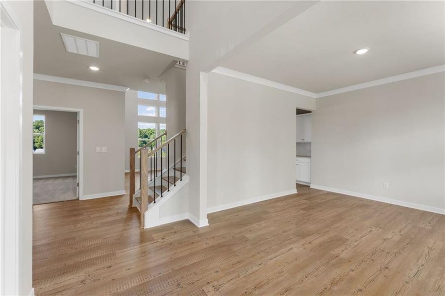 Spacious, unfurnished interior of a new home in The Estates at Gainesville Township, Gainesville (Image 23).