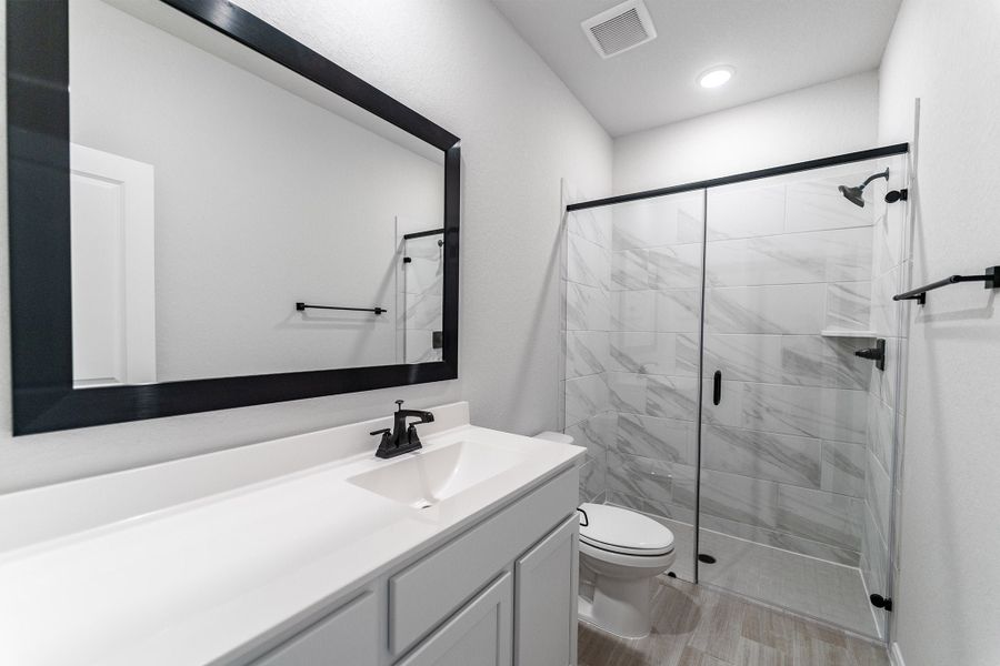 Furnished interior view inside a new home in Arcadia Ridge, San Antonio (Image 9).