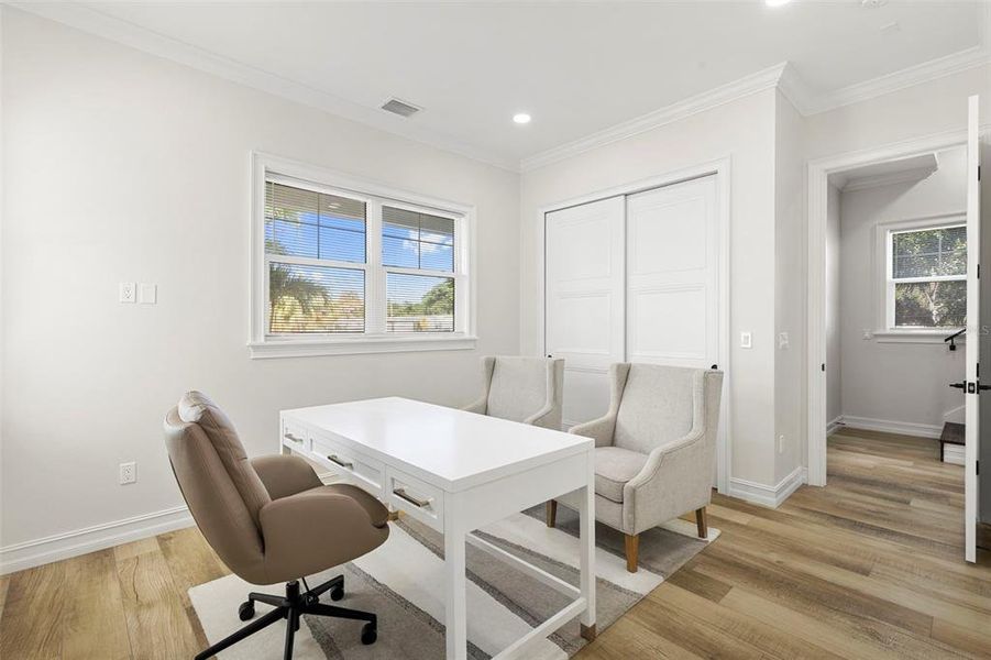 Furnished interior view inside a new home in , St. Petersburg (Image 6).