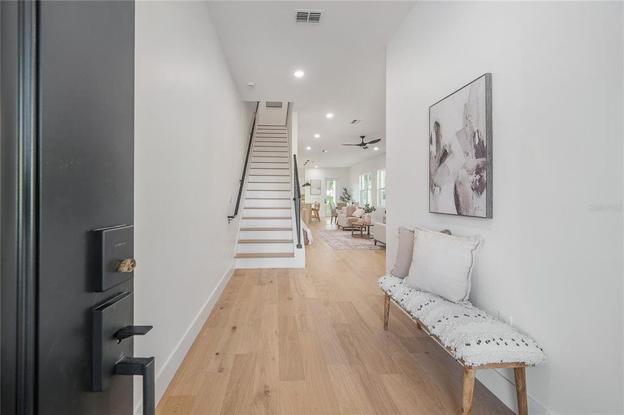 Furnished interior view inside a new home in , Tampa (Image 46).