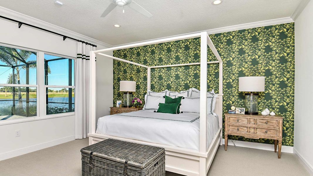 Furnished interior view inside a new home in SkySail Real Estate and Homes for Sale in Naples, FL - Neal Communities, Naples (Image 16).