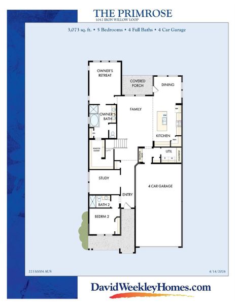 Floor Plan - 1st Floor