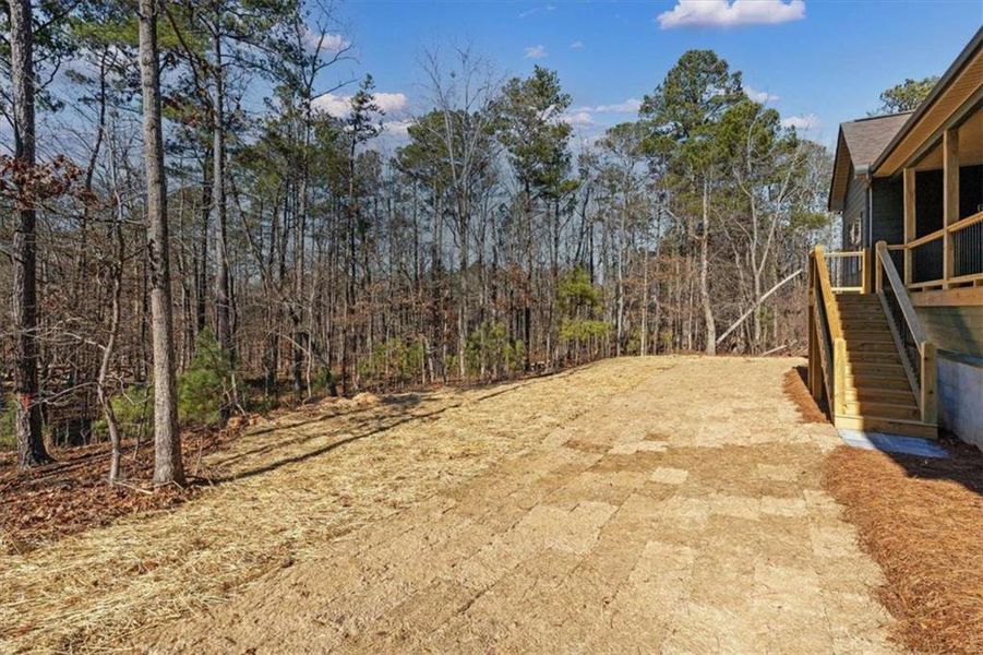 Exterior details and patio area of a home in , Villa Rica (Image 22).