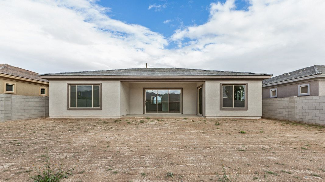 Exterior details and patio area of a home in Windrose, Waddell (Image 21). Exterior details and patio area of a home in Windrose, Waddell (Image 21).