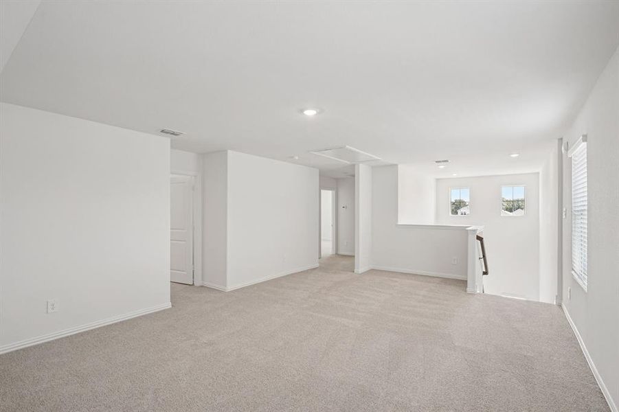 Photo is not of the actual home, but is an inspirational photo of builder’s model home and may depict options, furnishings, and/or decorator features that are not included.