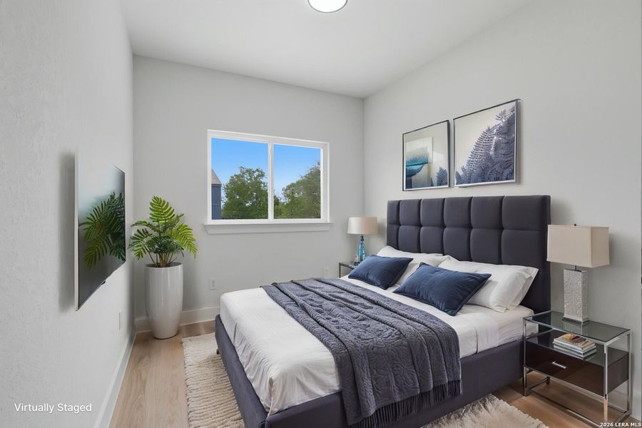 Furnished interior view inside a new home in , San Antonio (Image 17).