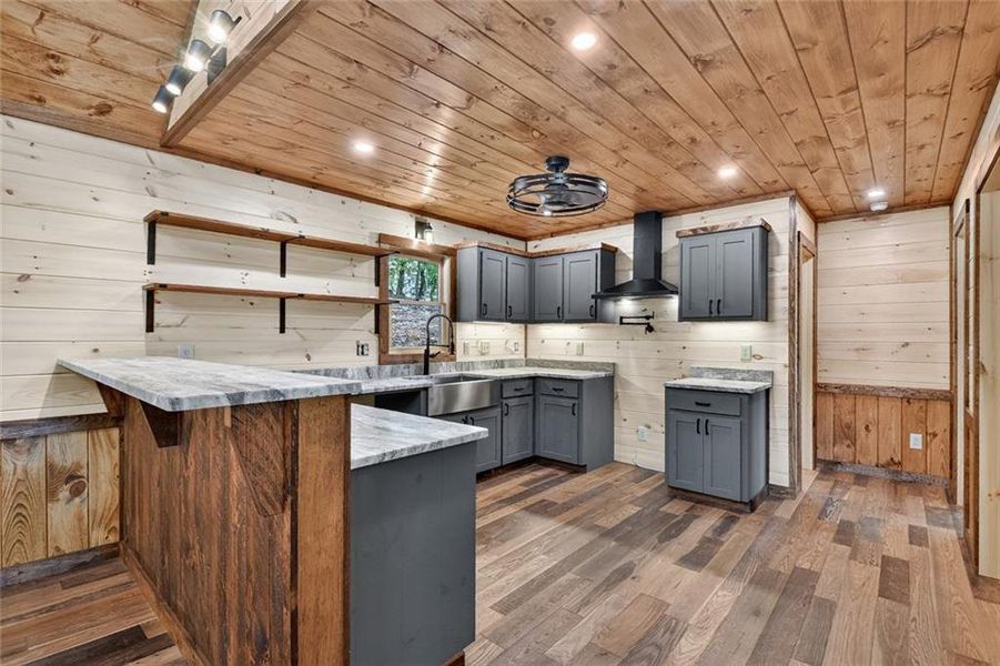 Furnished interior view inside a new home in , Morganton (Image 16).