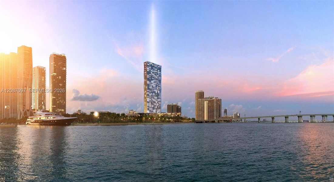 Condo located in Miami, FL showcasing its design and architecture (Image 32). Condo located in Miami, FL showcasing its design and architecture (Image 32).