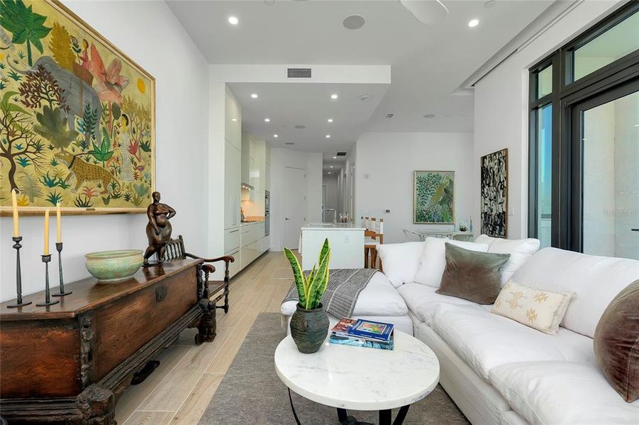 Furnished interior view inside a new home in , Sarasota (Image 5).