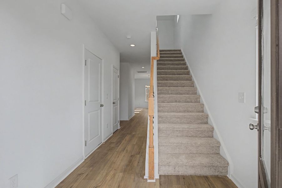 Spacious, unfurnished interior of a new home in The Oaks, Clarksville (Image 9). Spacious, unfurnished interior of a new home in The Oaks, Clarksville (Image 9).