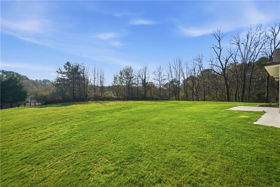 Exterior details and patio area of a home in , Canton (Image 37).