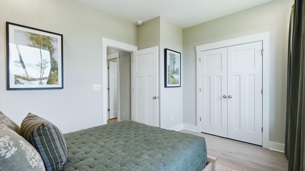 Furnished interior view inside a new home in Traynham Place, Greenville (Image 42).