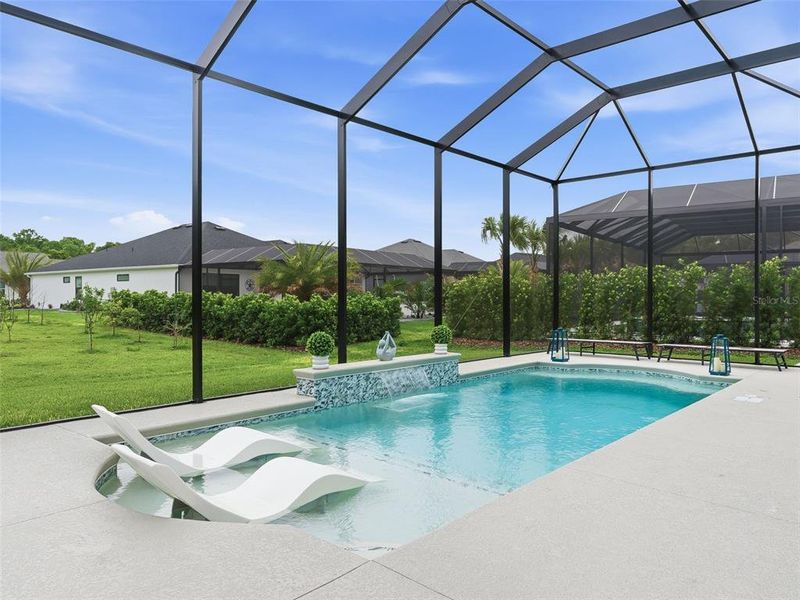 Exterior details and patio area of a home in , The Villages (Image 32). Exterior details and patio area of a home in , The Villages (Image 32).