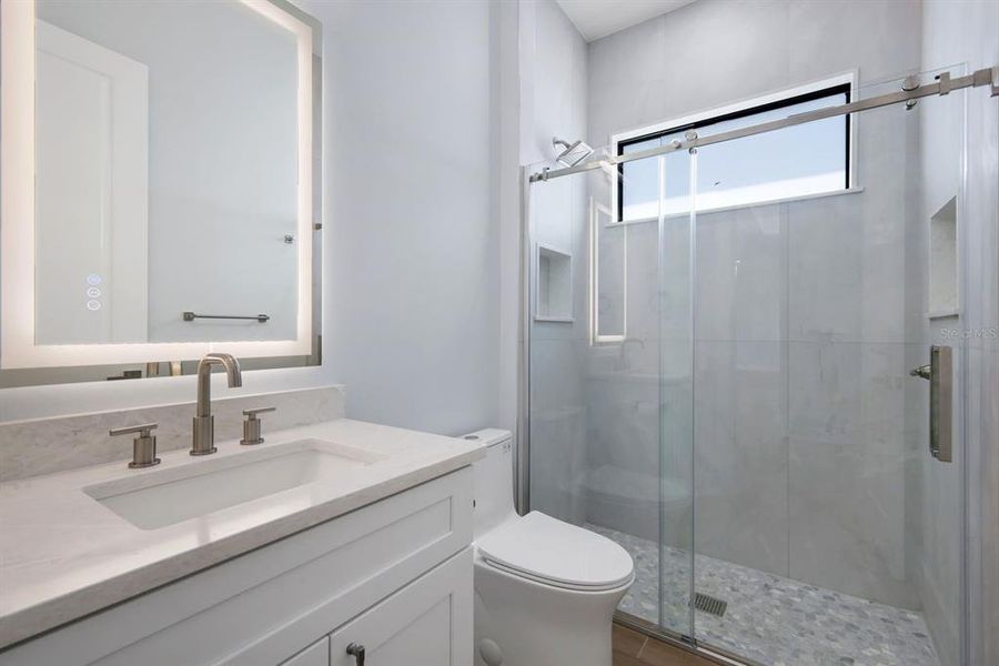 Furnished interior view inside a new home in , Port Charlotte (Image 15). Furnished interior view inside a new home in , Port Charlotte (Image 15).
