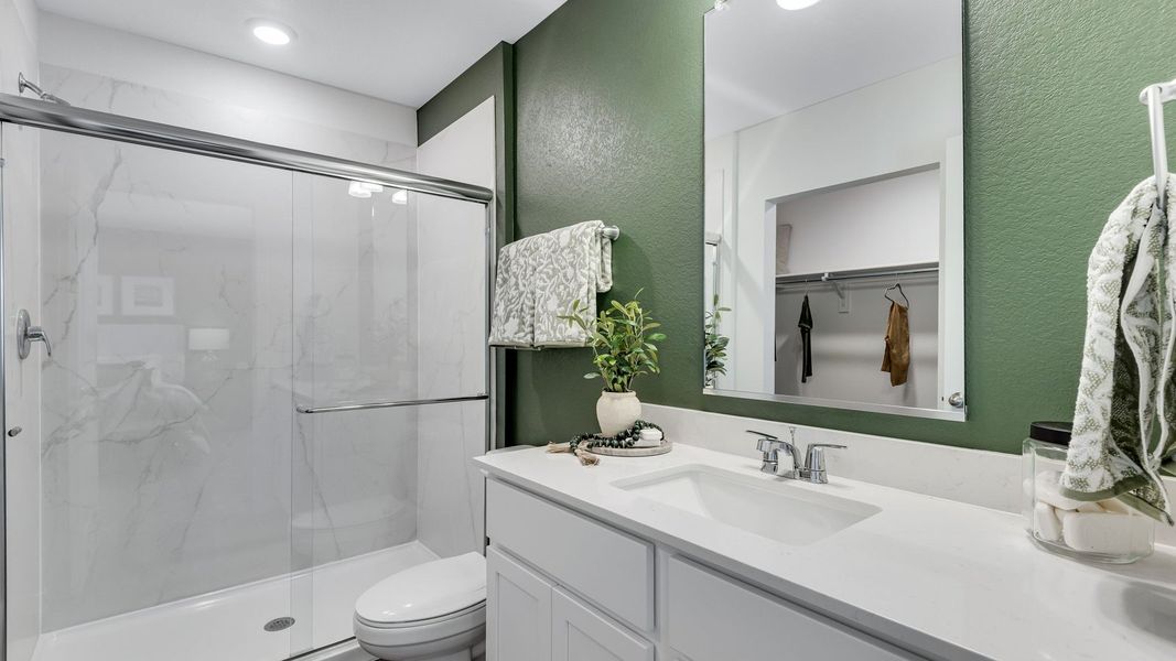 Furnished interior view inside a new home in Ellston Park, Colorado Springs (Image 18).