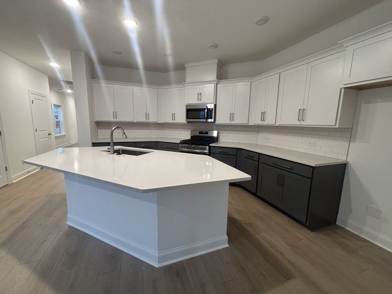 Furnished interior view inside a new home in Nexus – Park Collection, Gallatin (Image 3).