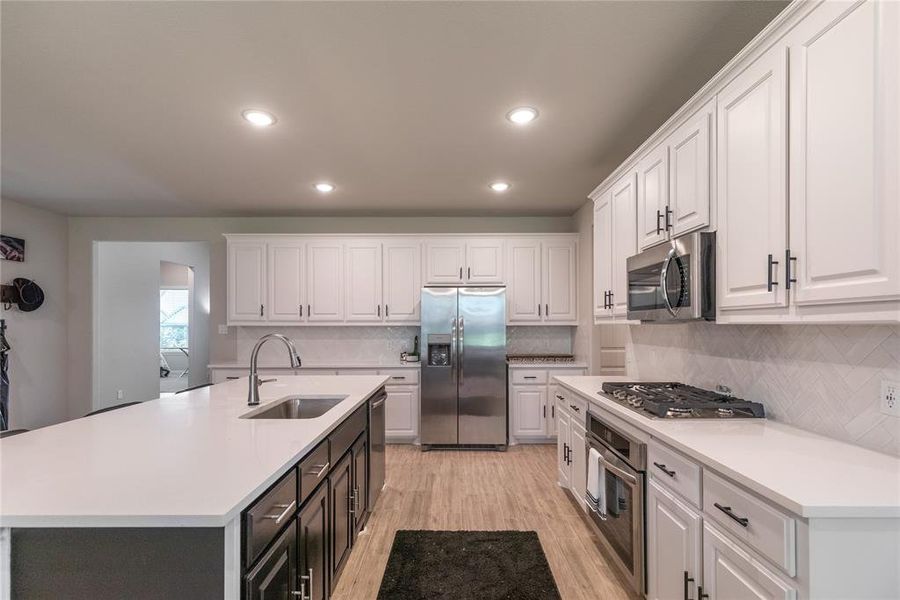 Furnished interior view inside a new home in Lakeview Heights, Azle (Image 26).