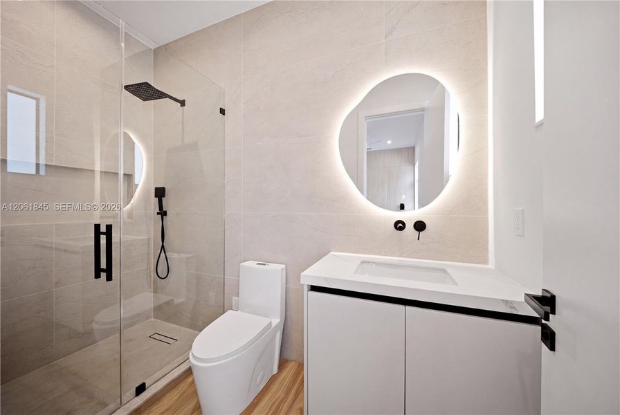 Furnished interior view inside a new home in , Fort Lauderdale (Image 42).