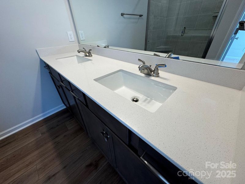 Primary Bath Quartz Countertops