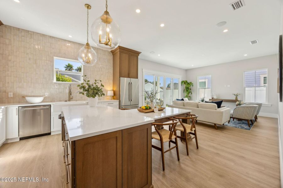 Furnished interior view inside a new home in , Fernandina Beach (Image 17). Furnished interior view inside a new home in , Fernandina Beach (Image 17).