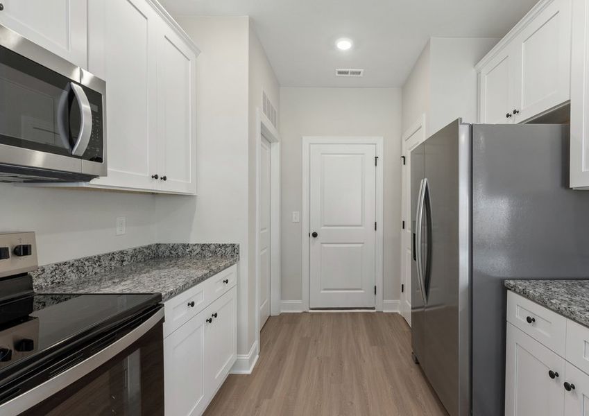 Angled-view of the kitchen Angled-view of the kitchen